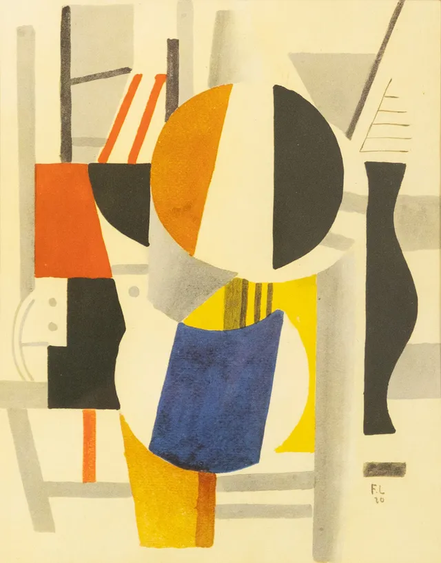 FERNAND LEGER. efter, tryck, signerad i trycket.