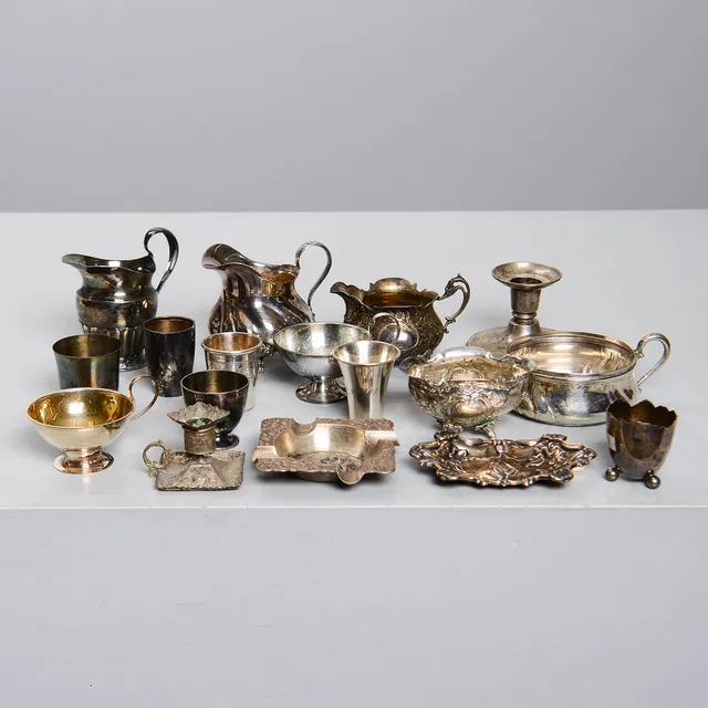 PARTI SILVER, total vikt 761 gram.