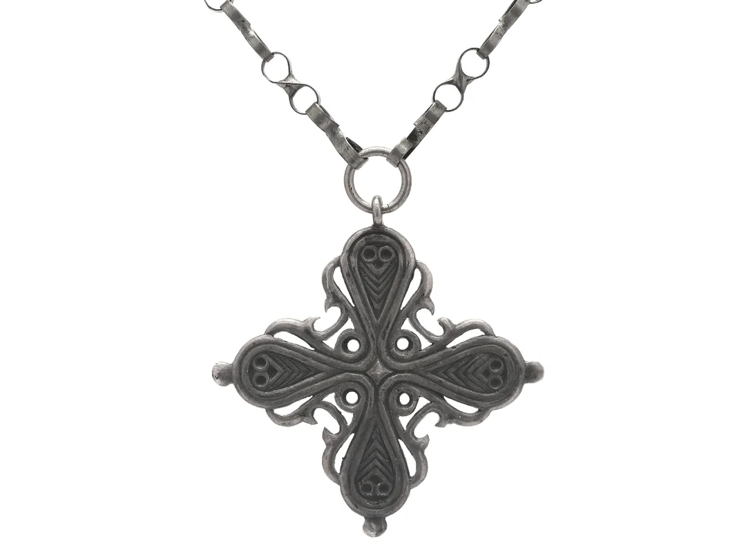 HÄNGE/KEDJA, silver,Finland 1941, längd 60 cm, vikt 35 g. — Smycken/Hänge med kedja — Kaplans