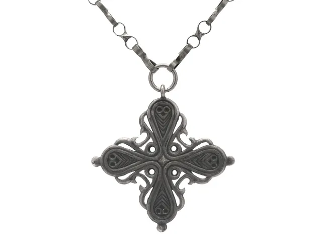 HÄNGE/KEDJA, silver,Finland 1941, längd 60 cm, vikt 35 g.