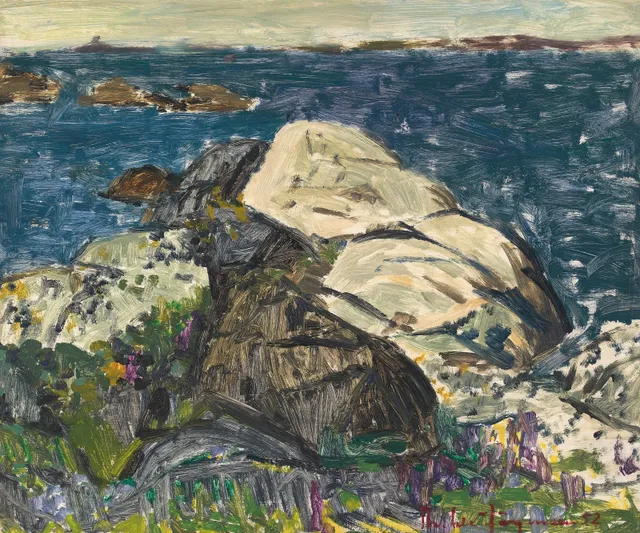 Lie-Jørgensen, Thorbjørn — "Mannholmen" 1952