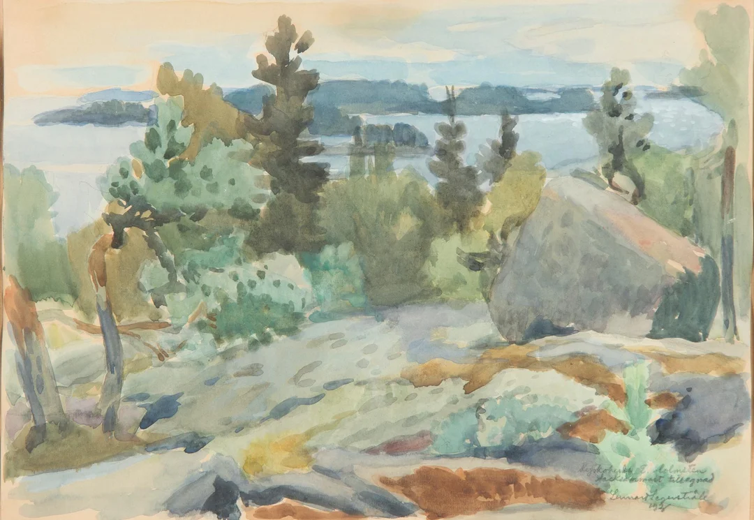 Lennart Segerstråle, Landskap. — Konst/Klassisk finländsk konst — Bukowskis