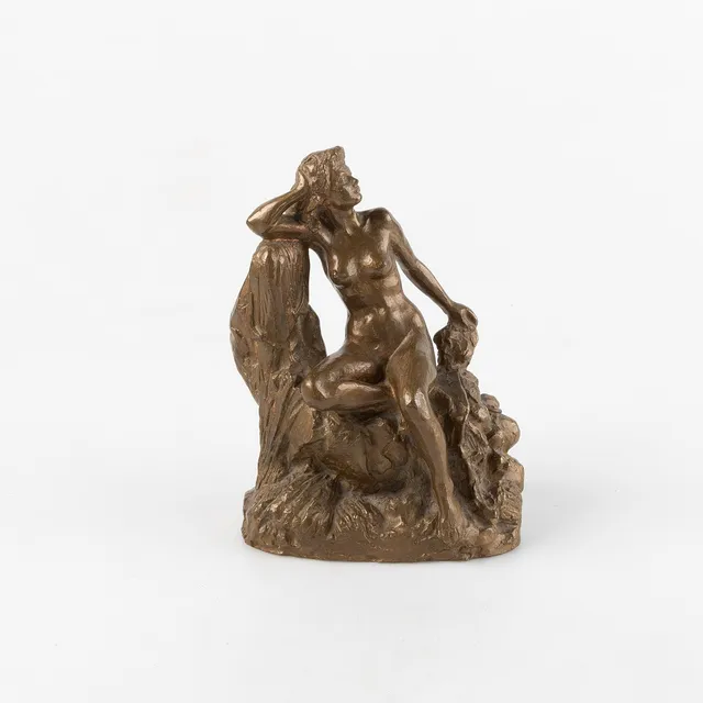 NILS MÖLLERBERG. Skulptur, "Ymnighetshorn I", brons, A Pettersson Fud., koncipierad 1950, signerad N. Möllerberg.