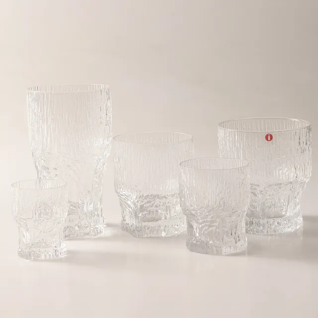 TAPIO WIRKKALA. Glasservis, 58 delar, "Aslak", Iittala, Finland.