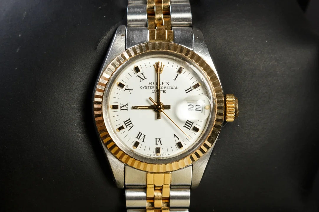 Rolex model Lady Date i stål og guld — Watches and clocks/Ladies watches — Lauritz