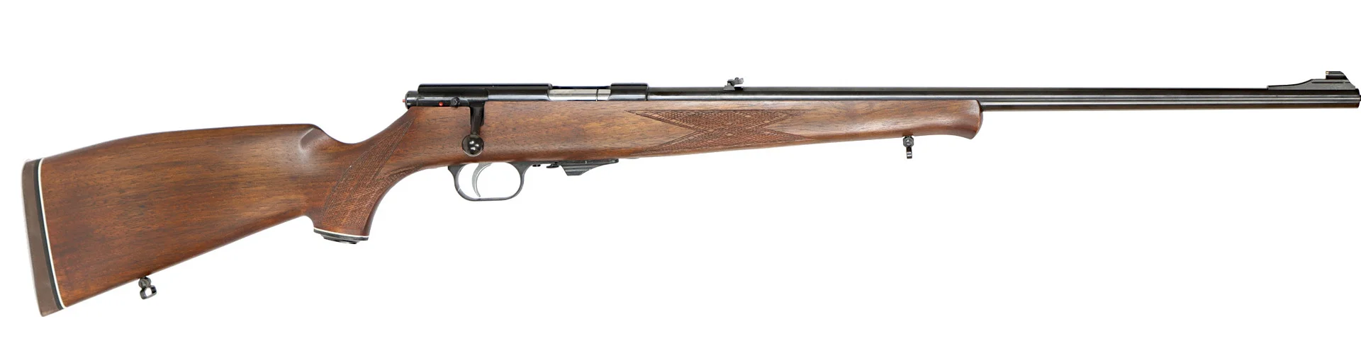 KULGEVÄR, fabrikat Weihrauch, modell HW60J, kaliber .22WMR, tillv.nr 35040, se-nr 1366566. — Rifles — Walter Borg
