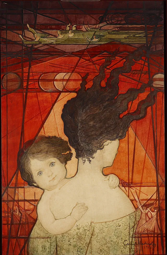 CARLES MADIROLAS. "Maternidad".