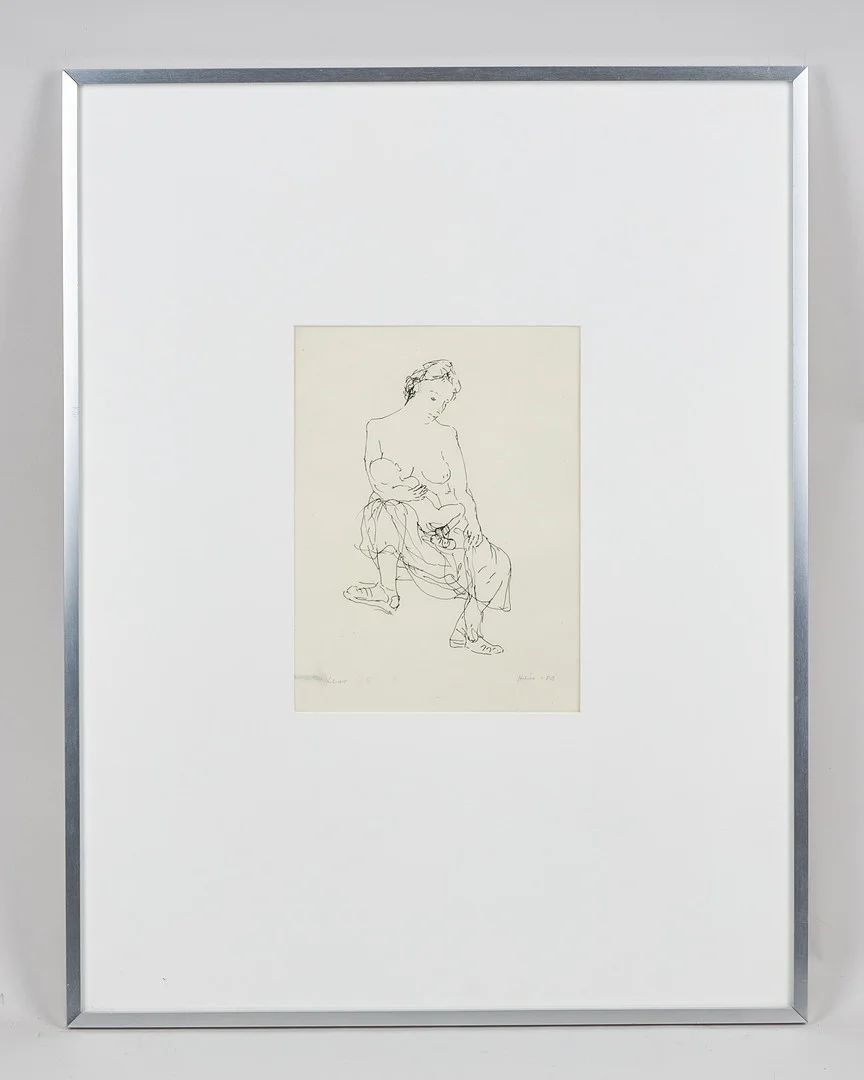 OUTI HEISKANEN (1937-2022). "Iris suger", signerad samt daterad -83, grafik, xero 1/15. — Engravings & Prints — Stockholms Auktionsverk Helsinki