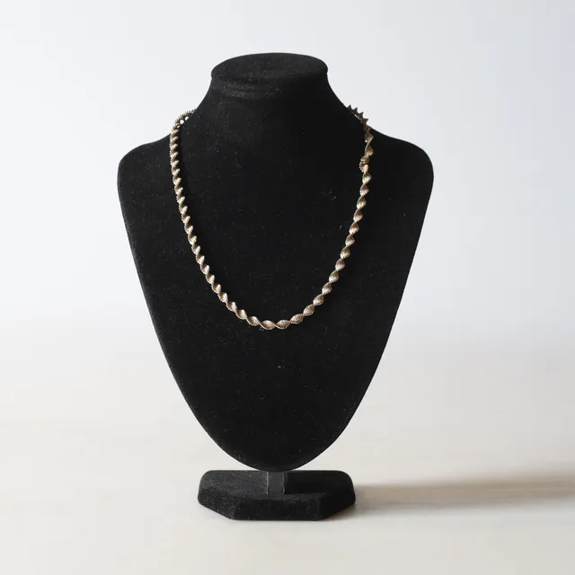 COLLIER, förgyllt sterlingsilver. Totalvikt ca 12,8 gram.
