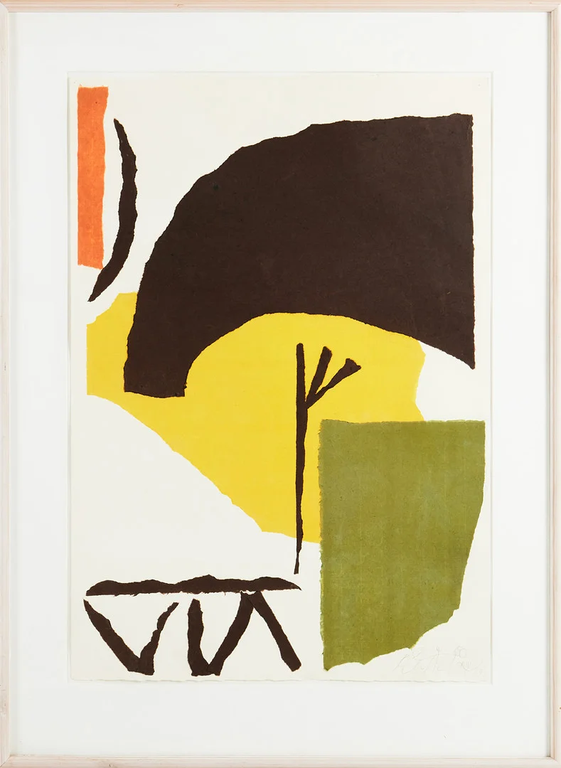 PETER ÅSTRÖM (FÖDD 1946). "Fragments", kollage på papper, signerad och daterad 1989. — Paintings — Stockholms Auktionsverk Magasin 5