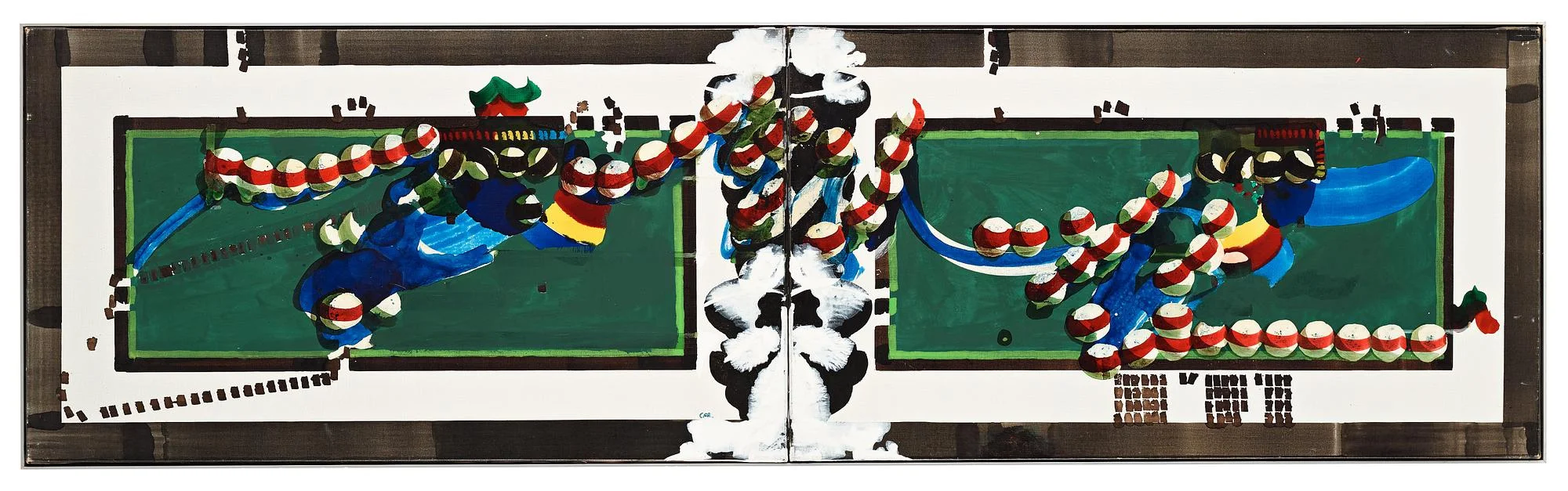 Carl Fredrik Reuterswärd, "Spiel mit Dr. Rorschach". — Bukowskis