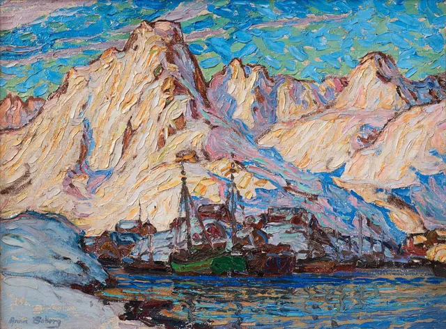 Anna Boberg, Motiv från Lofoten.