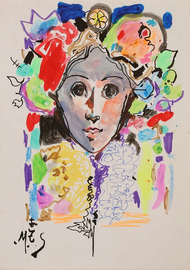 MIGUEL TORNER DE SEMIR. Mixed media on foam board.