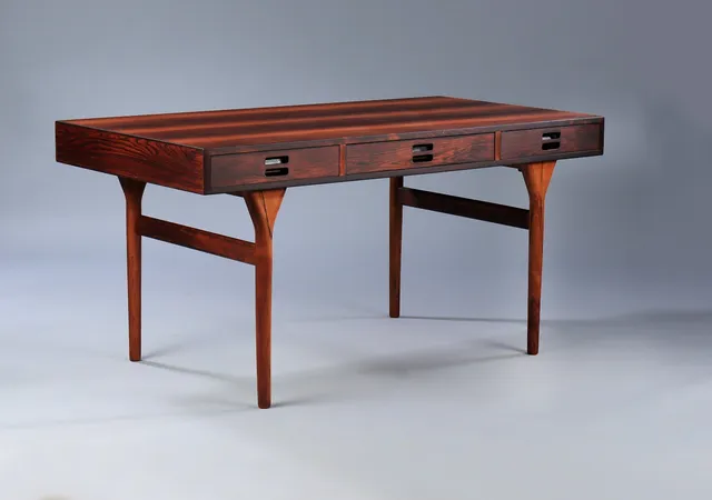 Nanna Ditzel. Freestanding desk, rosewood