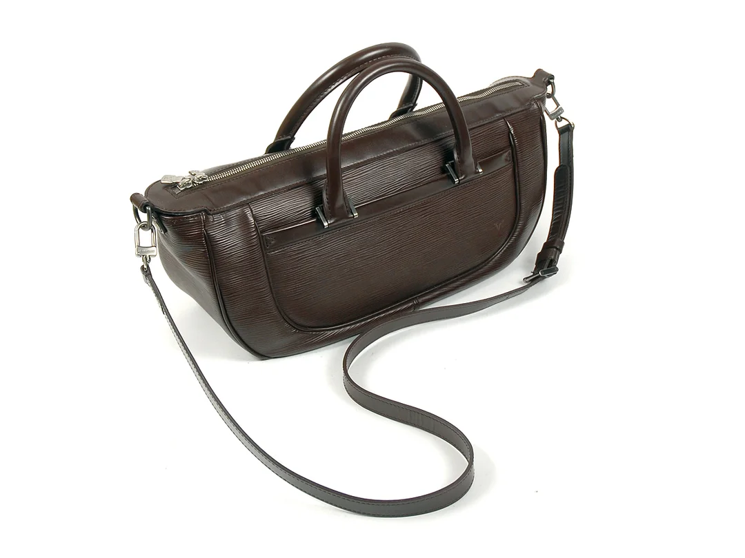 VÄSKA, LOUIS VUITTON brun Epi läder 32x18x12 cm från 2006 — Accessoarer/Väskor — Kaplans