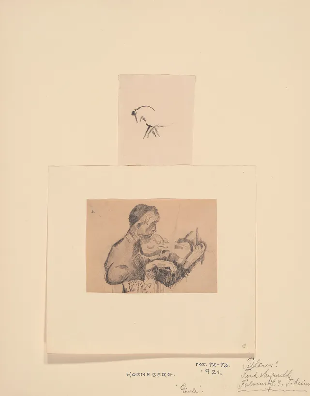 Ness, Bjarne — "Hest" og "Fiolinisten på Gimle" 1921