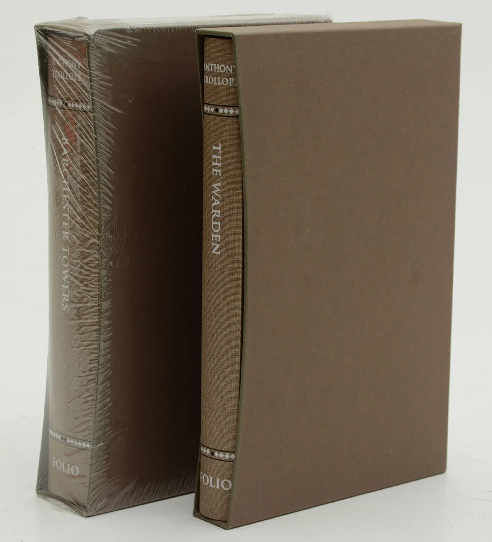 FOLIO SOCIETY. Anthony Trollope 2 volymer. — Books — Connoisseur Bokauktioner