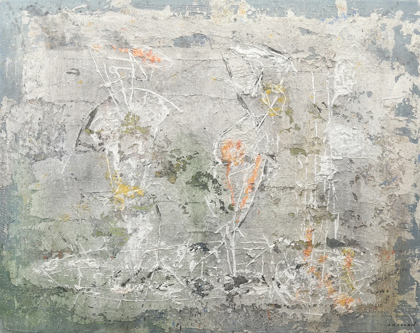 PIERRE MARIE BRISSON (FRANKRIKE FÖDD 1955). "Sujet Batean", olja på duk, signerad. — Paintings — Garpenhus Auktioner
