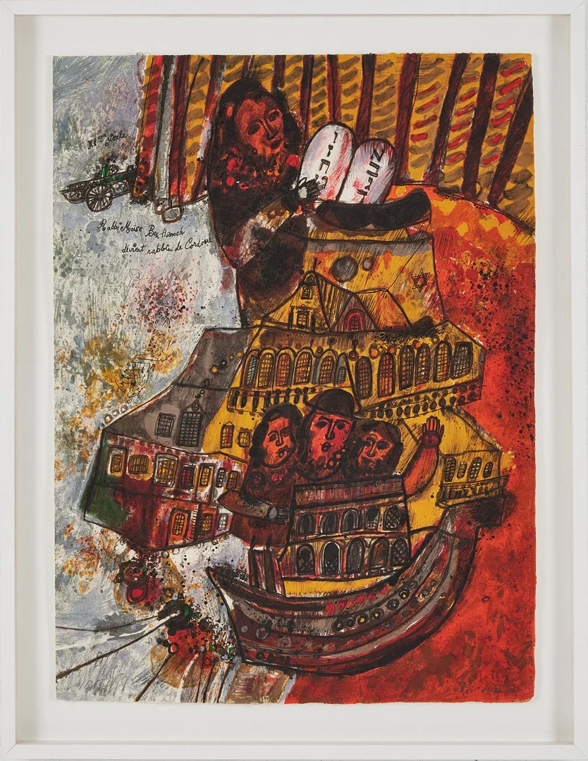 THEO TOBIASSE (Israel / Frankrike, 1927-2012), färglitografi, signerad och numrerad 10/175. — Engravings & Prints — Stockholms Auktionsverk Magasin 5