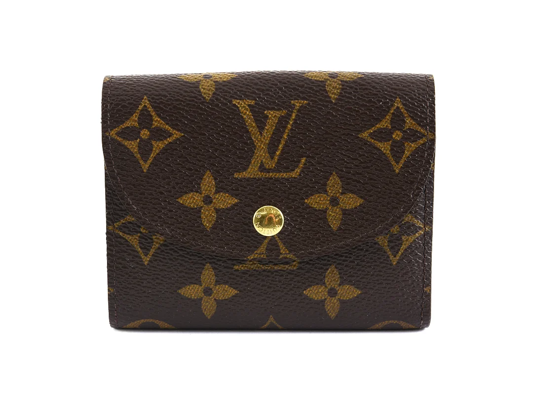 PLÅNBOK, LOUIS VUITTON, Portefeuille Compact, monogram canvas, 7,5x10x3cm, 4st kontokortsfack, mynt, sedel, från 2011 — Accessoarer/Plånböcker — Kaplans