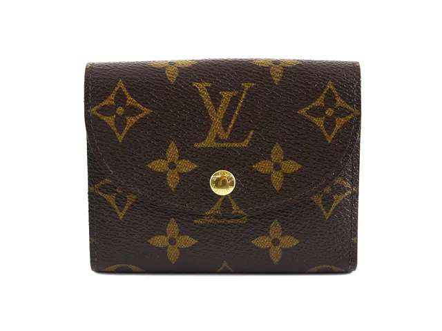 PLÅNBOK, LOUIS VUITTON, Portefeuille Compact, monogram canvas, 7,5x10x3cm, 4st kontokortsfack, mynt, sedel, från 2011