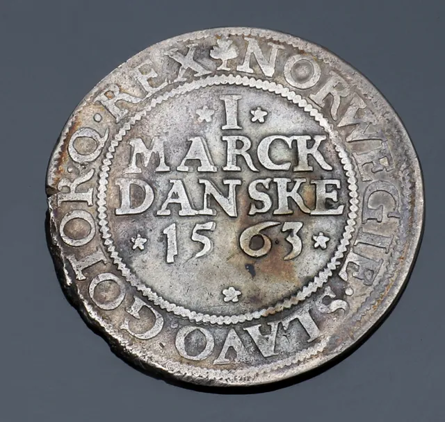 Frederik II, mark 1563 - H. 9B, Sieg 15.2