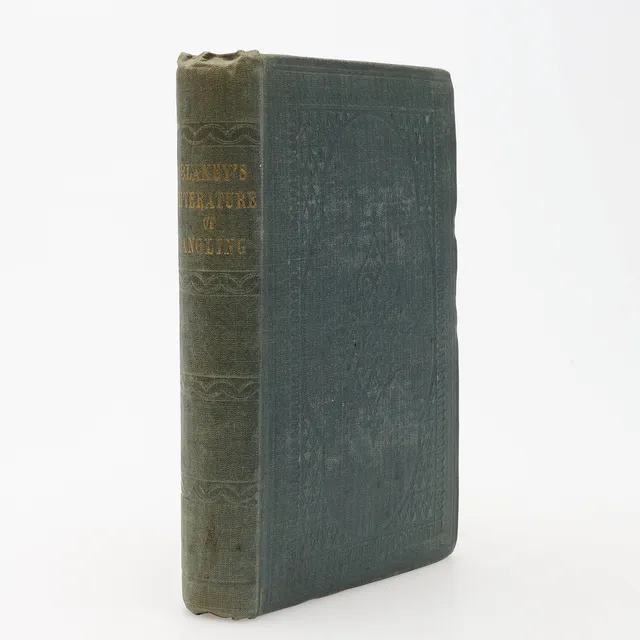FLUGFISKE. ROBERT BLAKEY'S HISTORICAL SKETCHES OF ANGLING LITERATURE OF ALL NATIONS 1856.