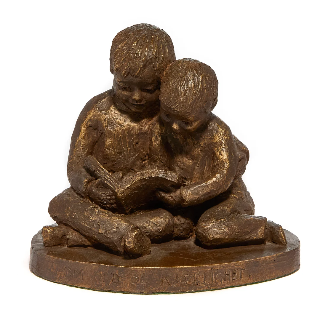 Amundsen, Lise — "Om ord og kjærlighet" — Kunst/Skulptur — Blomqvist