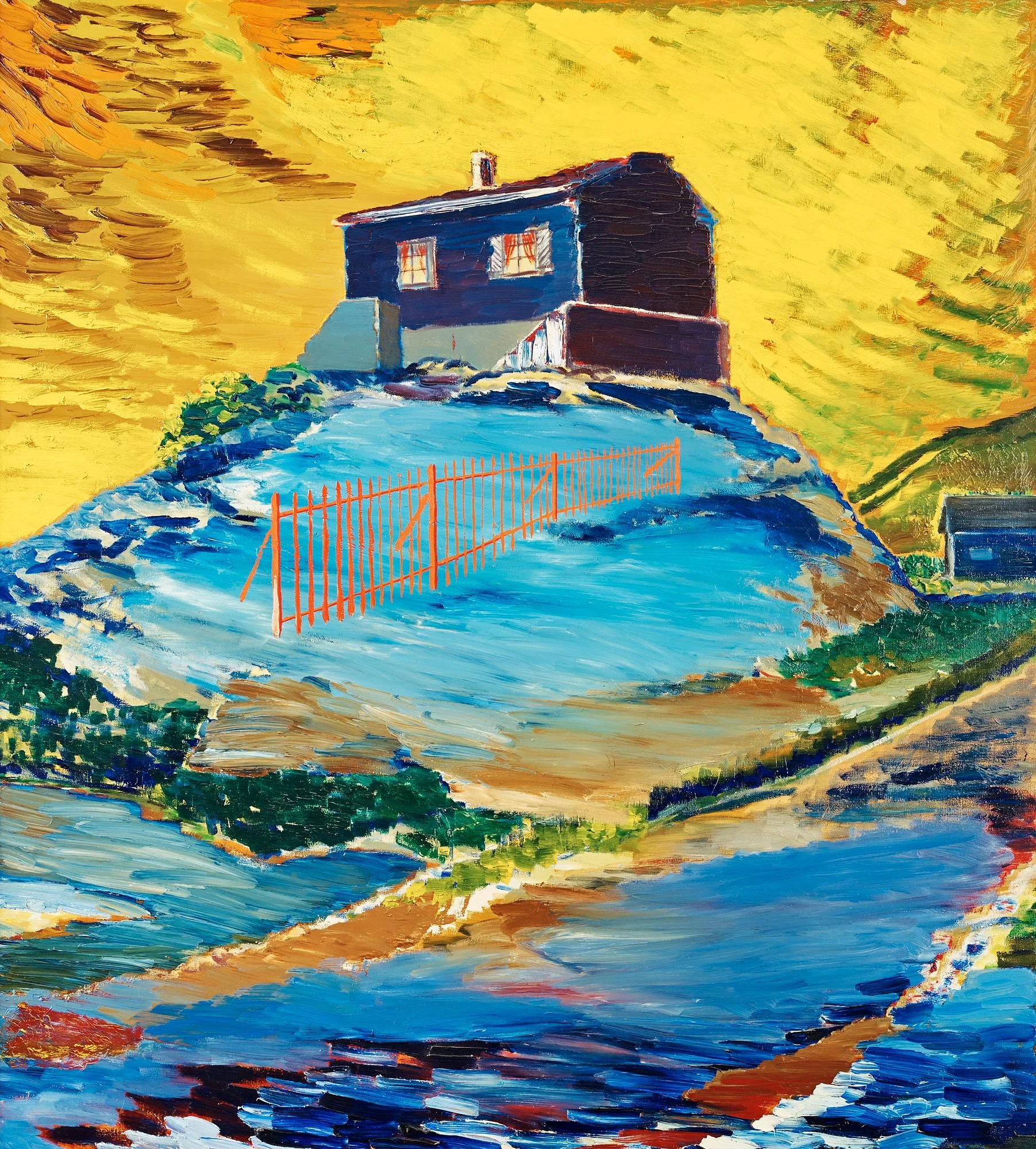 Gunnar Löberg, "Huset på höjden". — Bukowskis