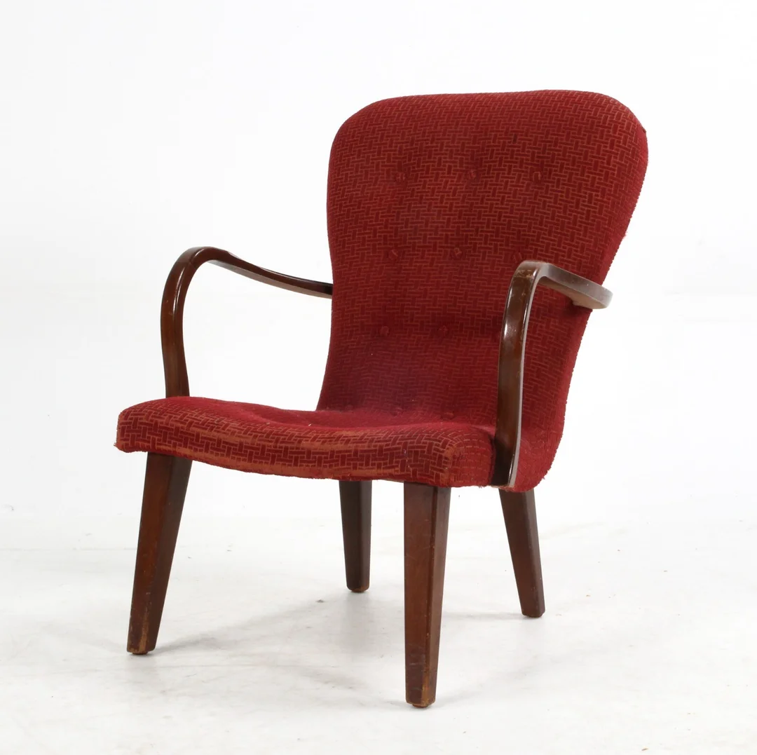 Danish furniture manufacturer. Armchair, 1940/1950s — Furniture/Lounge chairs — Lauritz