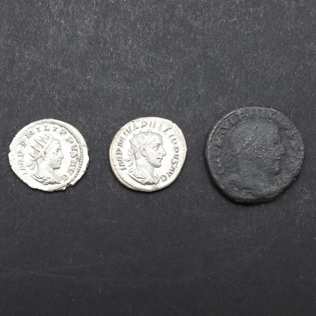 ROMAN IMPERIAL COINAGE: PHILIP I 244-249 AND PHILIP II 247 - 249 A.D. — Coins & Banknotes — Lawrences Auctioneers
