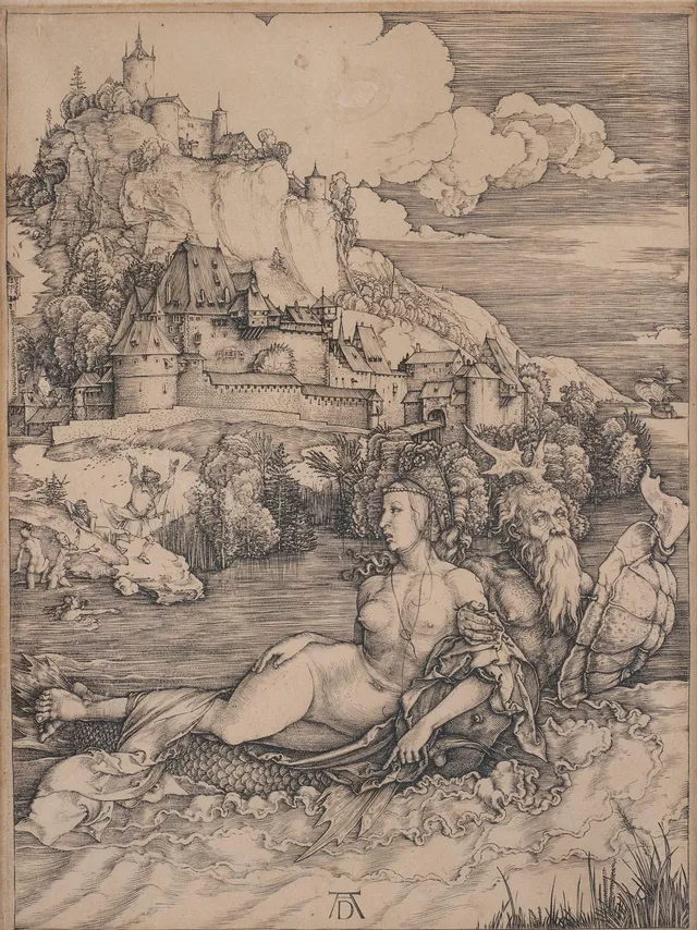 Albrecht Dürer, "Das Meerwunder (The sea monster)".