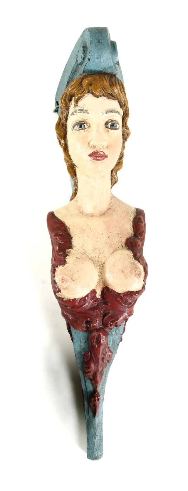 Wall-mounted figurehead