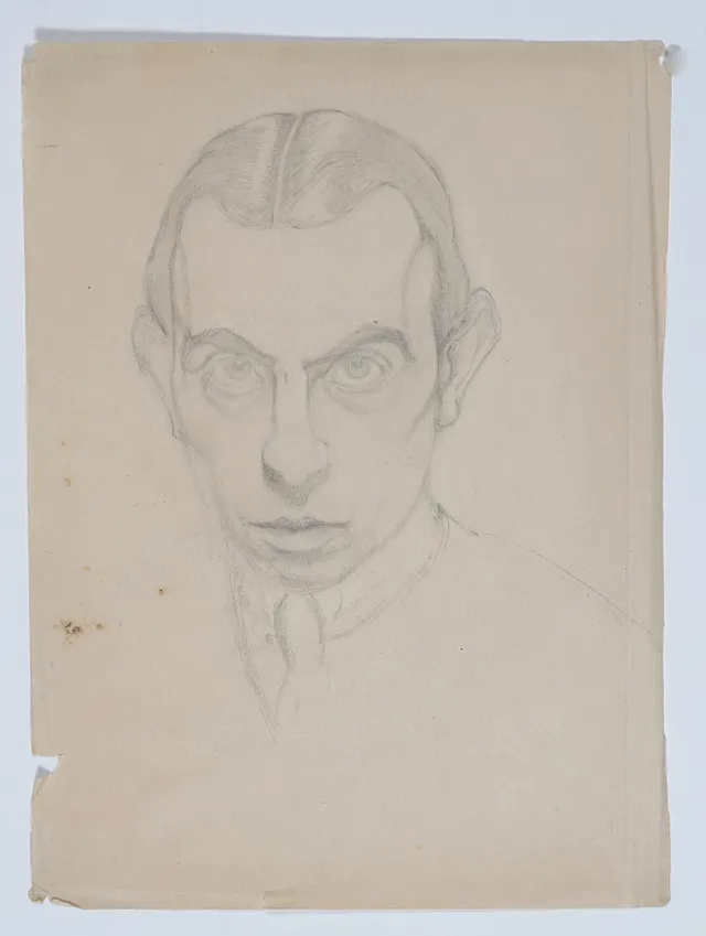 PERE YNGLADA. Self portrait.