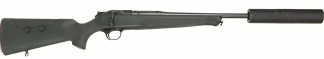 KULGEVÄR MED LJUDDÄMPARE, fabrikat Blaser, modell R8 Professional, kaliber .308 win, tillv.nr RR018281, se-nr SE2445142.