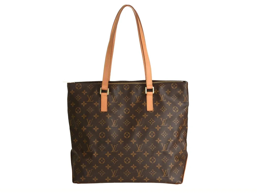 VÄSKA, LOUIS VUITTON, Caba Maison Tote Bag, monogram canvas, guldfärgade beslag, 36x32x15 cm, märkt TH0011, år 2001, bruksslitage. — Accessoarer/Necessärer — Kaplans
