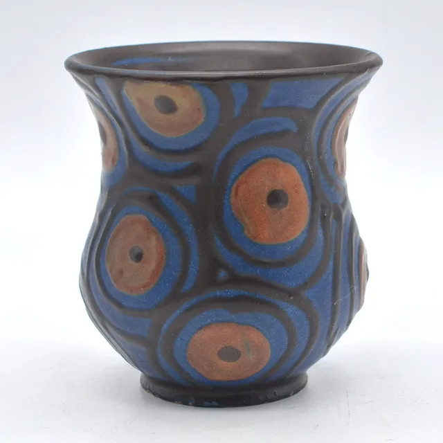 HERMAN KÄHLER (1846-1914). "HAK" DESIGNERVASE, ART DECO, KERAMIK, DÄNEMARK, UM 1930ER JAHRE.