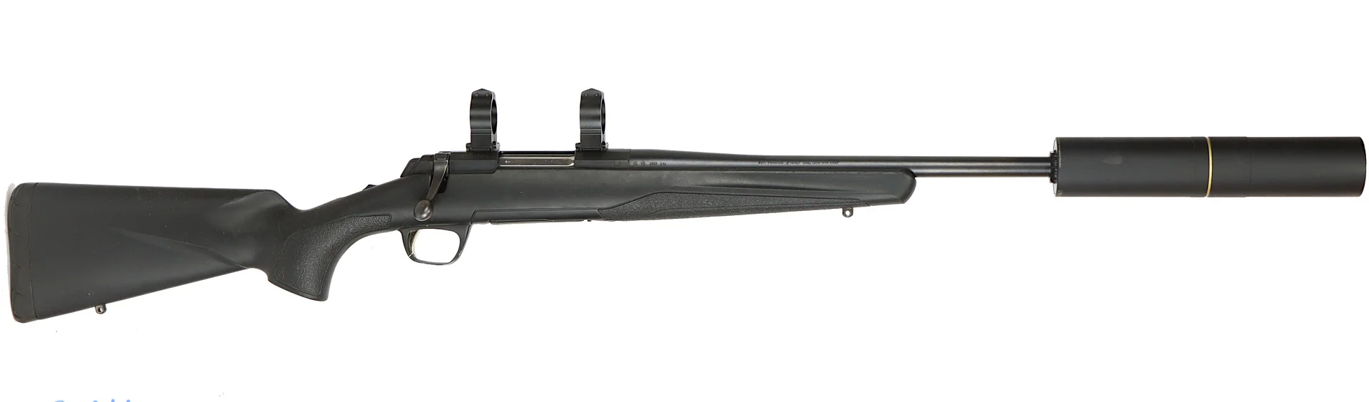 KULGEVÄR MED LJUDDÄMPARE, Repeter, fabrikat Browning, modell X-Bolt, kaliber .308W, tillv.nr 50915ZX354, se-nr SE2573474. — Rifles — Walter Borg