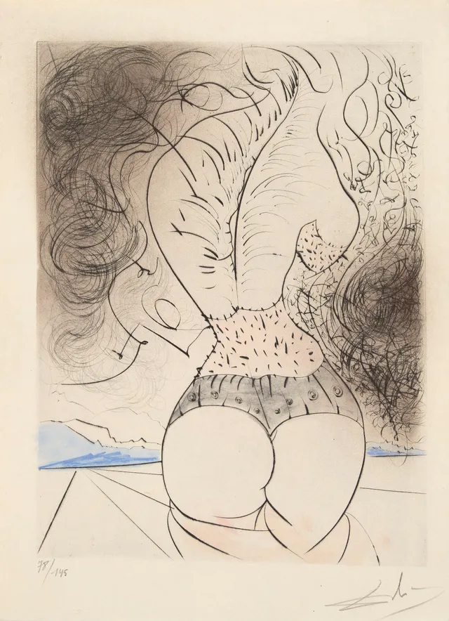 Dali, Salvador — "Le Torse" 1969