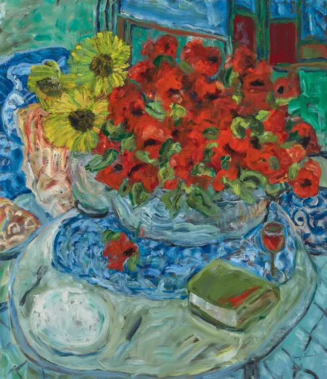 Sivesind, Bengt — Blomster på bord