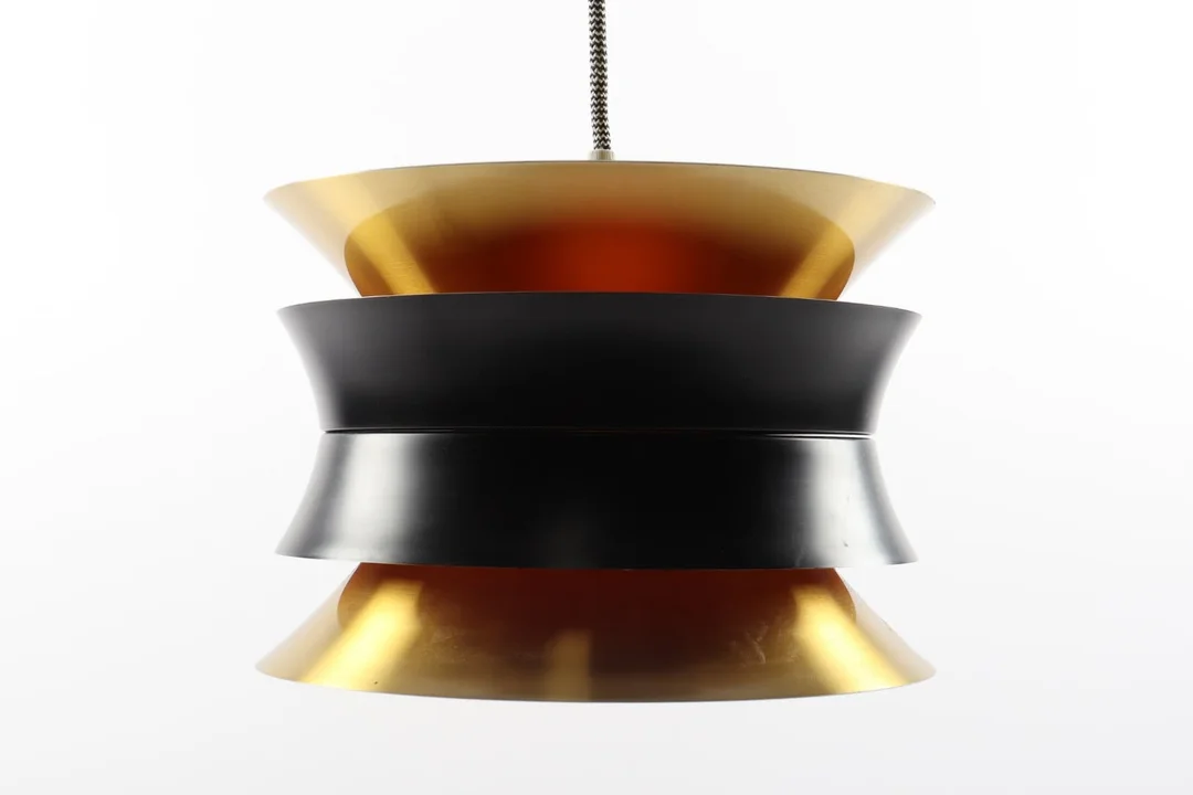Jo Hammerborg for Fog Mørup vintage messing pendel — Lamps and lighting/Pendant lights — Lauritz