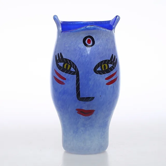 VAS, glas, "Open Minds", Ulrica Hydman Vallien, Kosta Boda.