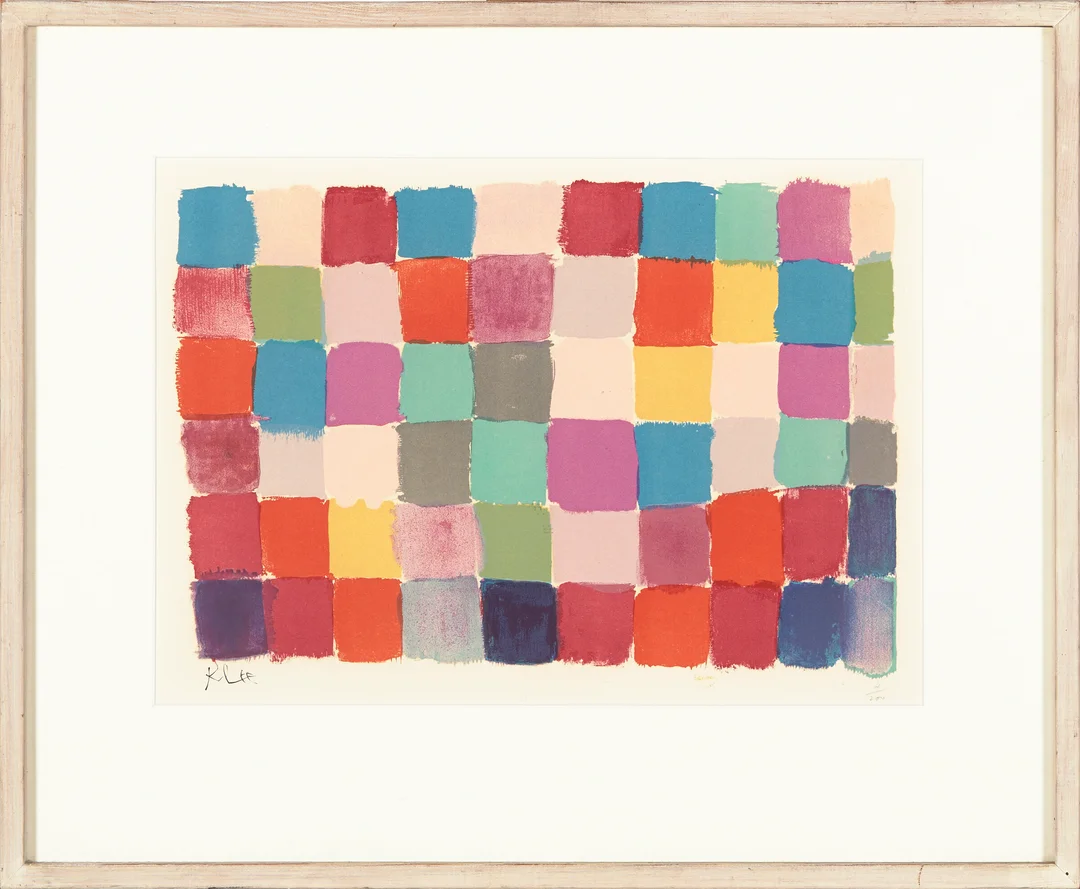 Klee, Paul — Komposisjon (Le Damier) — Kunst/Grafikk — Blomqvist