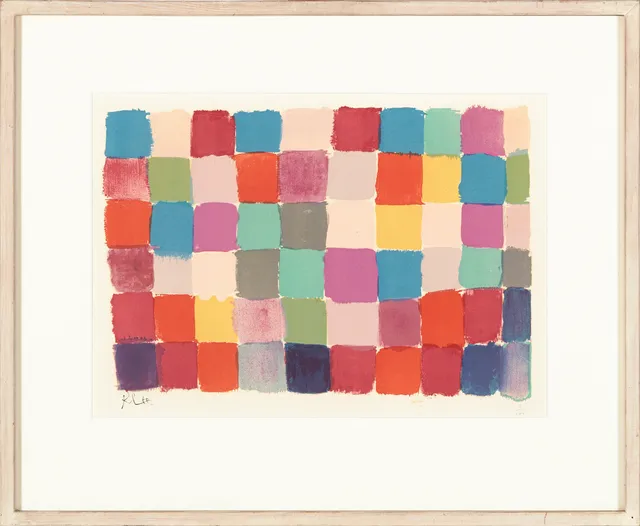 Klee, Paul — Komposisjon (Le Damier)