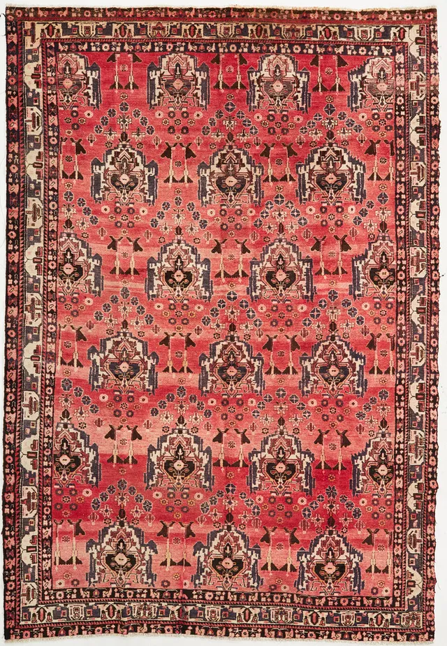 ORIENTMATTA. Bachtiari, Persien, semiantik, ca 290x206 cm.