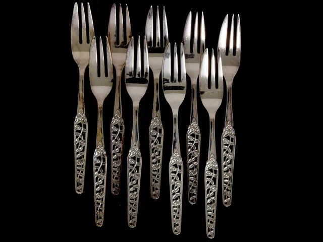 Dessertgafflar S830 132,1g 9st 141mm