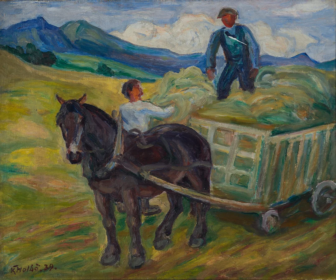 Holbø, Kristen — "Høionn" 1939 — Kunst/Maleri — Blomqvist