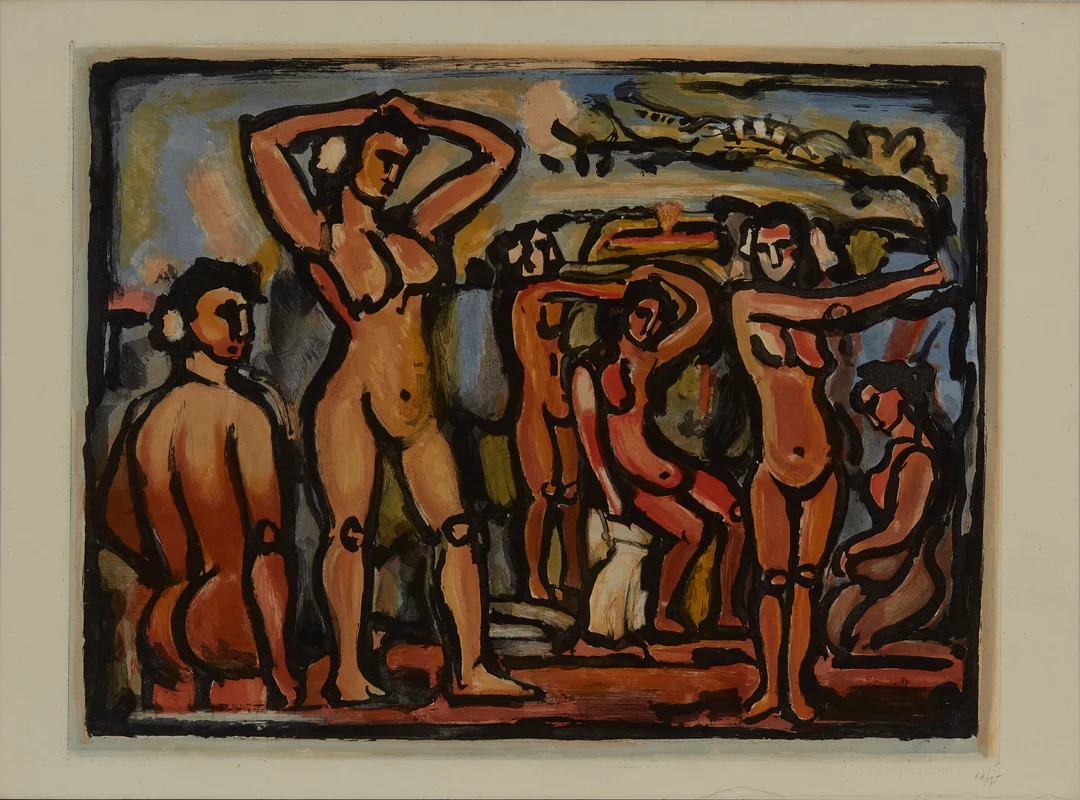 Rouault, Georges — "Automne" ca. 1938 — Kunst/Grafikk — Blomqvist