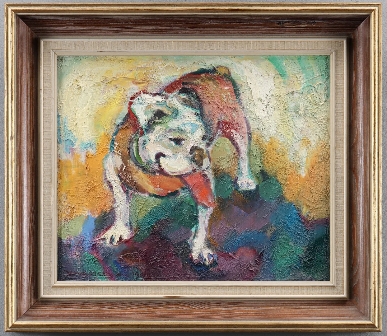 JENS MATHISEN. "Bonnie". — Paintings — Karlstad Hammarö Auktionsverk