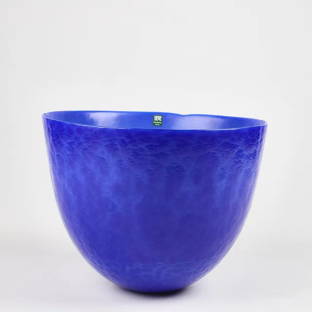 SKÅL, glas, Eva Englund, Indigo, Målerås.